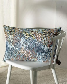 Karin - jednoduchá obliečka, 60x40cm farba produktu viacfarebná látka zapletaná, vzorované
