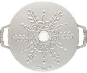 Staub Special Cocotte hrniec 24 cm/3,6 l biela hľuzovka, 112824107