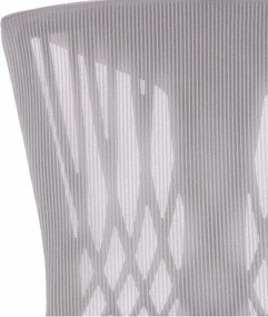 MI Ergonomické kreslo AVERY svetlosivé