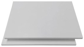 Biele police pre modulárny policový systém 2 ks 32x22 cm Mistral Kubus - Hammel Furniture