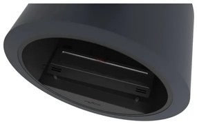 InFire - Nástenný BIO krb pr. 70 cm 3kW čierna