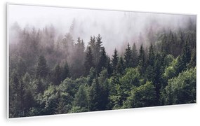 Klarstein Wonderwall Air Art Smart, infračervený ohrievač, 120 x 60 cm, 700 W, les