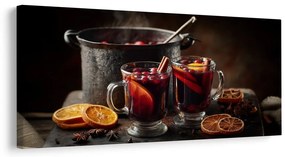 Obraz zimná pohoda so svařákom