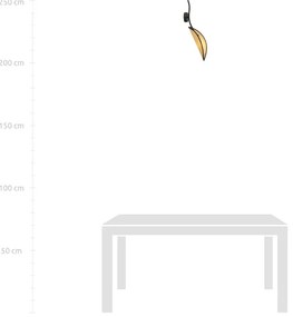 Nástenné svietidlo LOTUS 1xE14/10W/230V čierna/béžová