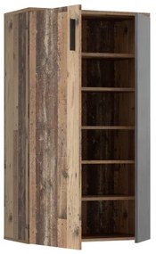 Botník ETON hnedá/antracit