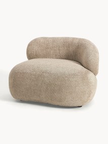 Kreslo z plyšového buklé Alba