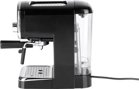 Espresso GourmetMaxx Barista Retro / černé / 1100 W / 15 bar