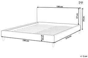 Poťah na posteľ 180x200 cm Futti (tmavomodrá). Vlastná spoľahlivá doprava až k Vám domov. 1010328