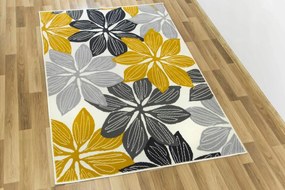 VANHOUTTE GRAFITOVÝ MEDOVÝ KOBEREC DO OBÝVAČKY POD STOLÍK LUNA 200 x 290 cm