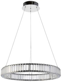 Endon 102255 - LED stmievateľný luster na lanku LAGUNA LED/36W/230V lesklý chróm