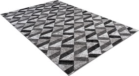 TA Koberec Q544D WHITE MAYA PP EYM Sivý Obdĺžnikový Rozmer: 180x250 cm
