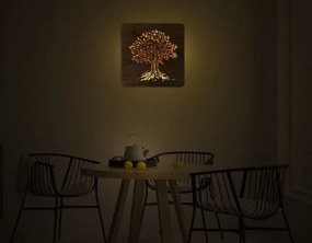 Podsvietený obraz strom Dub