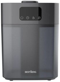 Ultrazvukový zvlhčovač vzduchu BestBerg BBAH-10G / 22 W / 5,5 l / 300 ml/h / sivá