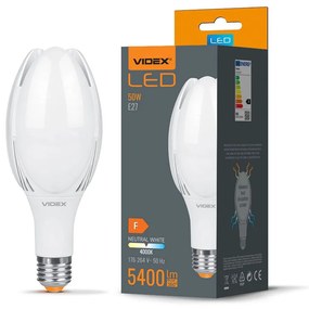 LED žiarovka, 50 W, A108, Videx | A108-50274
