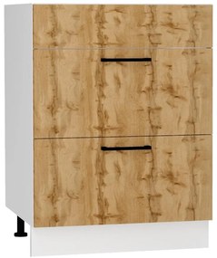 Kuchynská skrinka Bono D60pc S/2 Zasl dub wotan