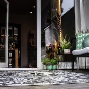 Obsession, Kusový koberec My Tallinn 542 Grey - na von aj na doma, 80x150, šedá, chodba / predsieň