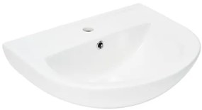 Závesné umývadlo SAT Project 56,5x44 cm otvor pre batériu uprostred SATUMPRO5646, 1 ks