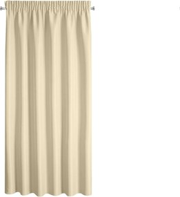 KRÁTKY ZÁVES NA PÁSKE RITA 140X175 CM BÉŽOVÁ