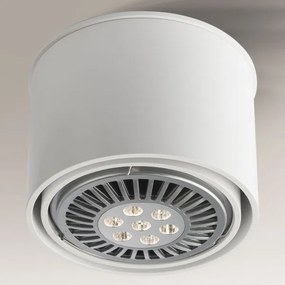 Shilo 7016 - Bodové svietidlo MIKI 1xGU10/15W/230V biela