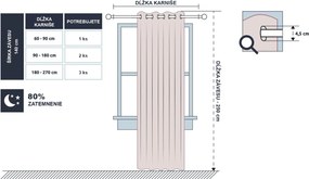 Plachta s gumičkou JERSEY krémová 160 g/m² Rozmer: 100x200x25 cm