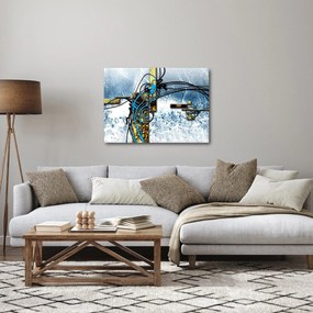 Abstraktný obraz (70x50 cm)