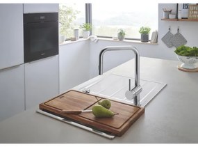 GROHE 32322002 - Drezová batéria A lesklý chróm