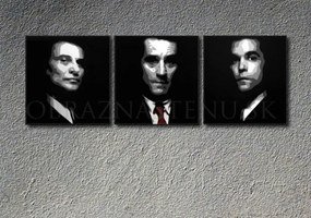 Ručne maľovaný POP Art obraz Goodfellas 150x50 cm