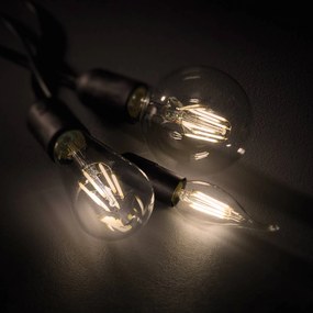 LED žiarovka E14 4W filament 2700K Switch stmievač