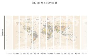 VLADILA  Classic Map - tapeta