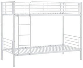 Poschodová posteľ Bunky 90 biela