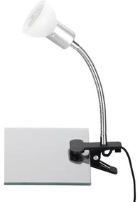 LED stolová lampa LEDO 1x3W/GU10 na klip biela