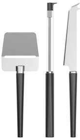 Súprava nožov 3 ks na syr z nehrdzavejúcej ocele Emma – Rosti