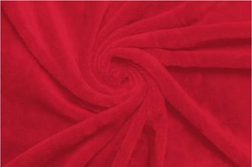 ECOMATRACE Mikroplyšová plachta červená – 90×200 cm