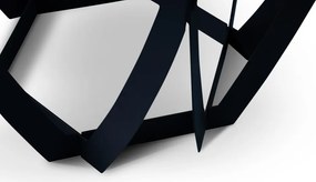 Stolík Maya, 50 cm, šedé sklo