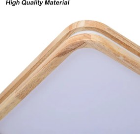Brilagi - LED stmievateľné svietidlo MOLINA SQUARE LED/48W/230V dub 40x40 cm + diaľkové ovládanie