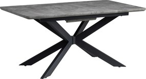 XXXLutz JEDÁLENSKÝ STÔL, sivá, 160-200/90/76 cm P & B - Stoly - 001467003101