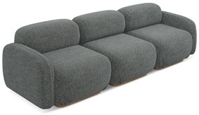 Sivá pohovka 270 cm Ailani – Makamii