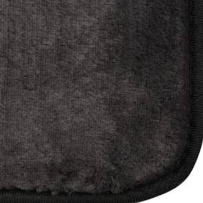 Kúpeľňový koberček NINA oceľový