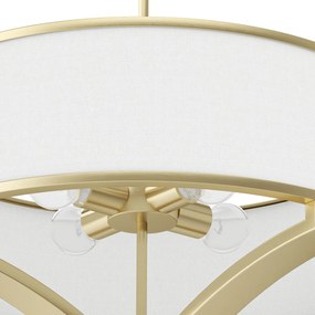 Orlicki design Dizajnový luster Gerdo matná zlatá