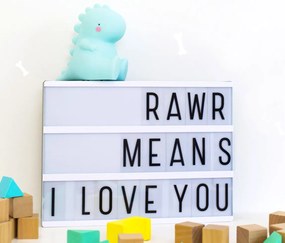 A Little Lovely Company - malé nočné svetlo - T-rex