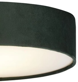 Searchlight 23298-2GR - Stropné svietidlo DRUM PLEAT 2xE27/15W/230V zelená