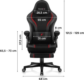 Herná stolička Combat 4.6 Carbon