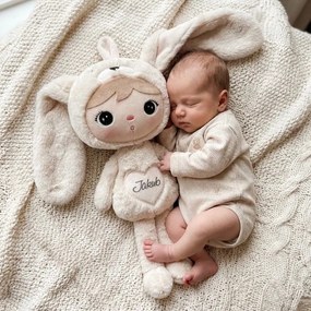 Mojkáčik - Bábika zajačik béžová 50 cm