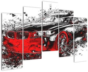 Obraz automobilu - moderný obraz