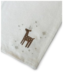 Utierka s vianočným motívom s prímesou bavlny 50x70 cm Christmas Fable – JUNA