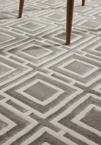 Koberec Elle Decoration Perles Howlite krémový / sivý