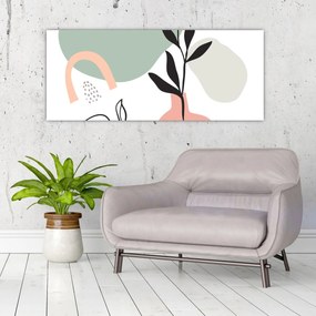 Obraz - Kvety vo váze N⁰3 (120x50 cm)