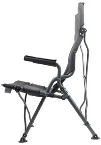 Skladacia kempingová stolička šedá