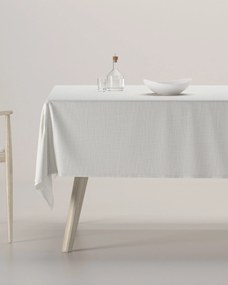 Obrus na stôl obdĺžnikový farba produktu krémová látka zapletaná