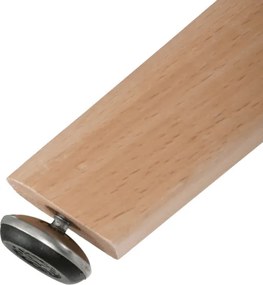 Jedálenský stôl DT-316 biely / naturálny